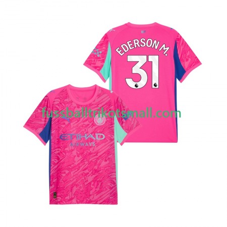 Fußballtrikots Manchester City EDERSON M. 31 Torwart 2025-2026 Kurzarm Auswärts-trikot kaufen